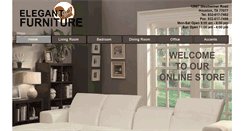 Desktop Screenshot of elegantfurniturellc.com